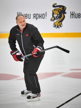 Раскатка "Авангарда" перед выездным матчем с ХК "Сочи"