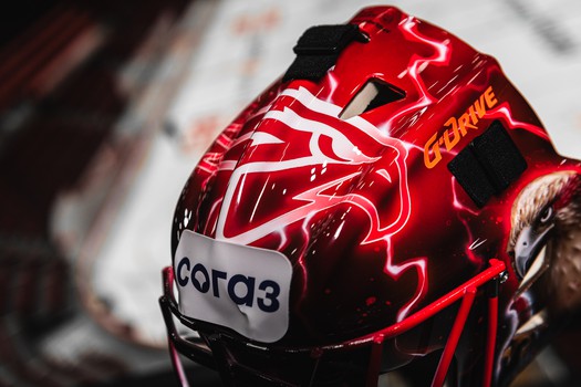 Новый шлем Андрея Мишурова