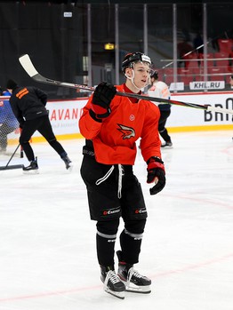 Тренировка «Авангарда» во время паузы в чемпионате