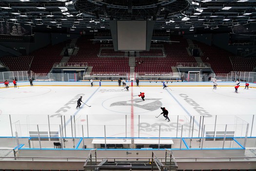 Тренировка «Авангарда» в Санкт-Петербурге