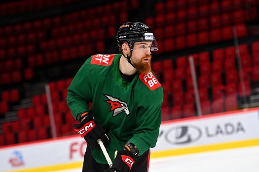 Раскатка «Авангарда» перед матчем с «Торпедо»