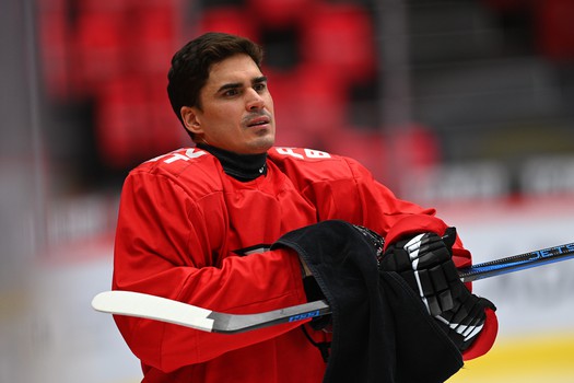 Раскатка «Авангарда» перед матчем с «Торпедо»