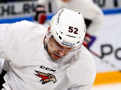 Раскатка «Авангарда» перед выездным матчем с «Металлургом»