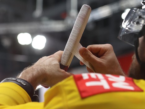 Тренировка «Авангарда» перед матчем с «Салаватом Юлаевым»