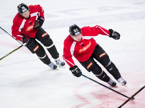 Раскатка "Авангарда" перед матчем с "Торпедо"