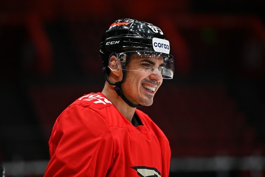 Раскатка «Авангарда» перед матчем с «Локомотивом»