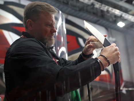 Раскатка «Авангарда» перед матчем с «Локомотивом»