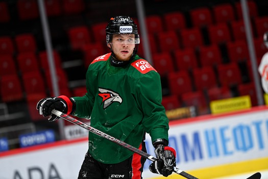 Раскатка «Авангарда» перед матчем с «Ак Барсом»