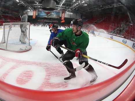 Открытая тренировка «Авангарда» перед стартом плей-офф