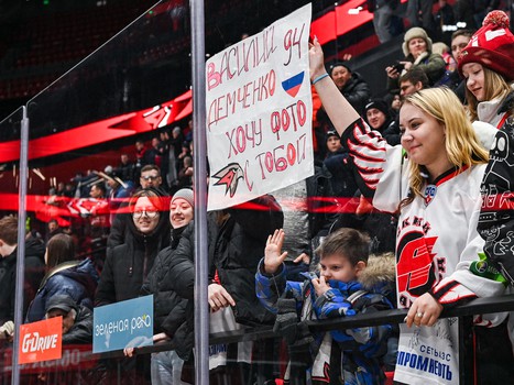 Открытая тренировка «Авангарда» перед вторым раундом плей-офф