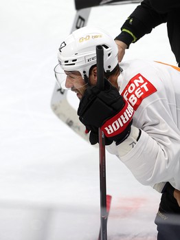 Тренировка «Авангарда» перед матчем в Уфе