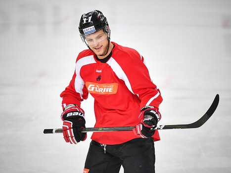 Раскатка "Авангарда" перед матчем с "Адмиралом"