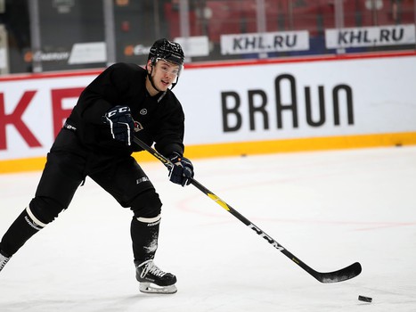 Раскатка «Авангарда» перед матчем с «Салаватом Юлаевым»