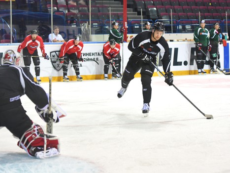 Тренировка в Магнитогорске перед стартом Мемориала Ромазана