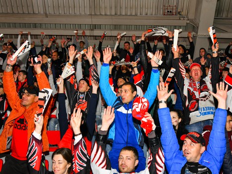 01.09.2019. Фан-зона «Авангарда» на «Красной Звезде»