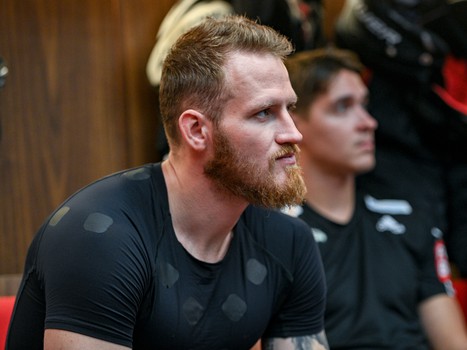 Первая ледовая тренировка «Авангарда»