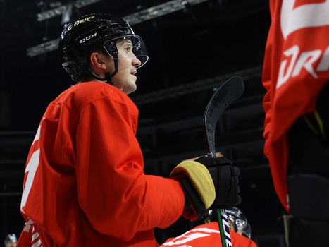 Тренировка «Авангарда» перед матчем с «Ак Барсом» в Дубае