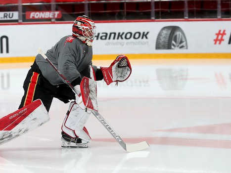 Тренировка «Авангарда» во время паузы в чемпионате