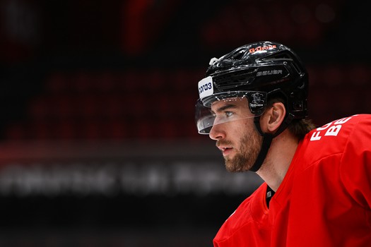 Раскатка «Авангарда» перед матчем с «Металлургом»