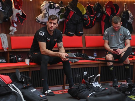 Тренировка «Авангарда» на G-Drive Арене