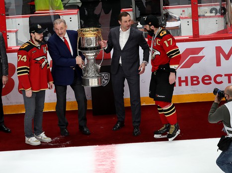 28.04.2021. Финал Кубка Гагарина, 6 матч. «Авангард» - ЦСКА 1:0