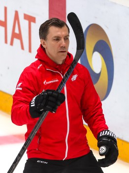 Раскатка «Авангарда» перед матчем с «Сибирью»