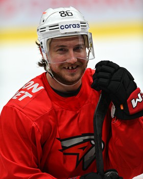 Тренировка «Авангарда» в Омске