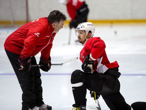 Раскатка «Авангарда» в Уфе перед третьим матчем серии с «Салаватом Юлаевым»