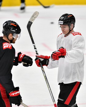 Раскатка «Авангарда» перед матчем с «Ак Барсом»