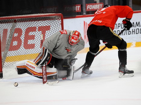 «Авангард» тренируется в Балашихе