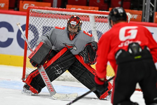 Раскатка «Авангарда» перед матчем с ЦСКА
