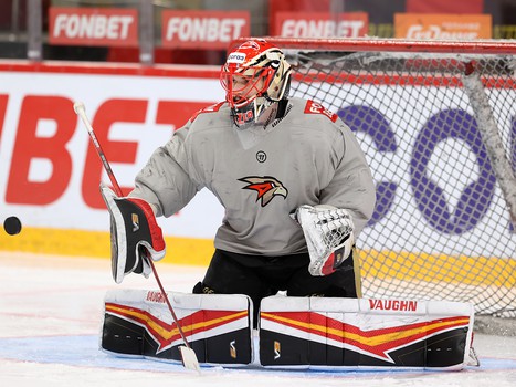 Раскатка «Авангарда» перед четвёртым матчем серии с «Металлургом»