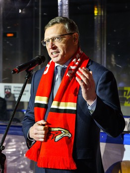 Открытие центрального комплекса Хоккейной Академии «Авангард» 