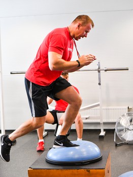 Открытая тренировка "Авангарда" для СМИ