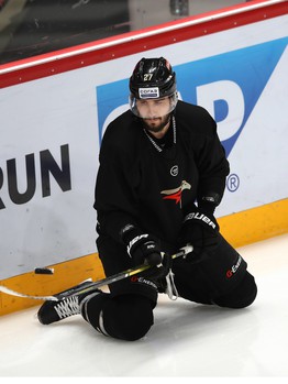 Раскатка «Авангарда» перед матчем с «Трактором»