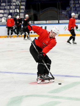 Раскатка «Авангарда» перед вторым матчем серии с «Ак Барсом»