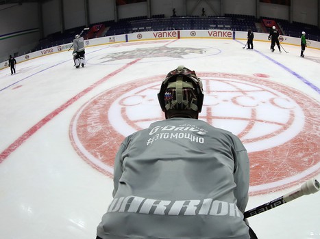 Раскатка «Авангарда» в Уфе перед шестым матчем серии с «Салаватом Юлаевым»