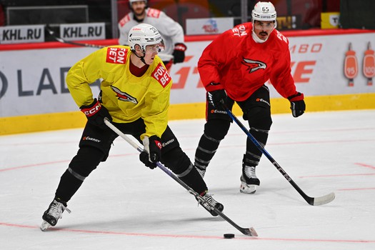 Первая тренировка Майкла Маклауда с командой