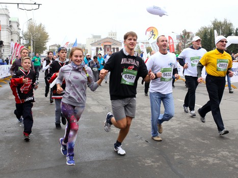 "Авангард" на XXVI Сибирском международном марафоне