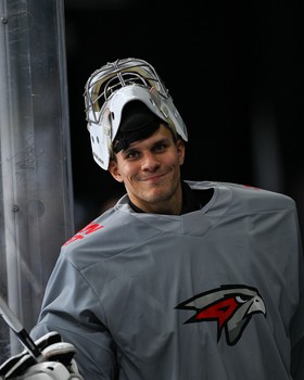 Тренировка «Авангарда» перед матчем в Санкт-Петербурге