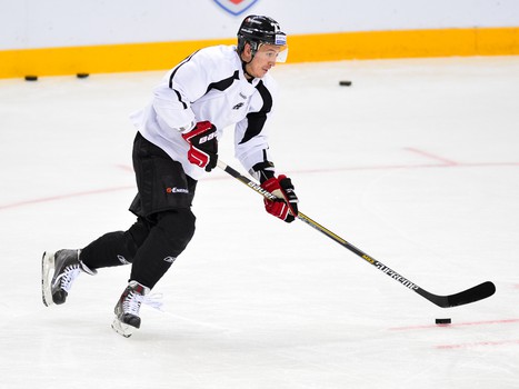 Раскатка "Авангарда" перед домашним матчем против СКА