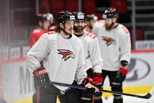 Тренировка «Авангарда» в Омске