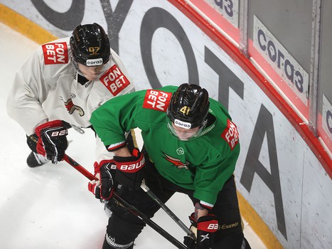 «Авангард» тренируется в Балашихе