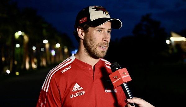 «Быть частью «Авангарда» – это нечто особенное» | Корбэн Найт и Виктор Сведберг с командой в Сочи (ВИДЕО)