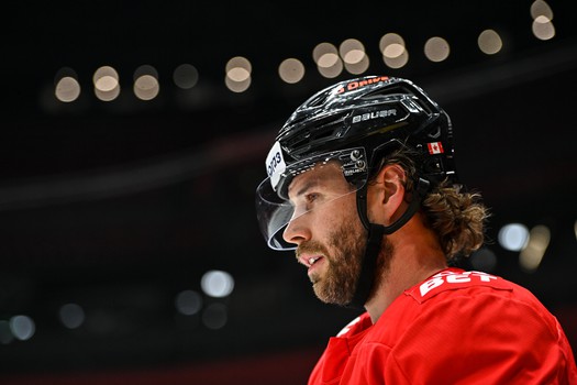 Раскатка «Авангарда» перед матчем с «Нефтехимиком»