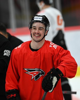 Раскатка «Авангарда» перед матчем с «Барысом»