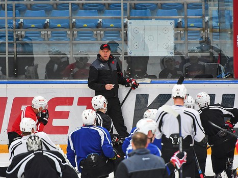 Тренировка "Авангарда" в Екатеринбурге