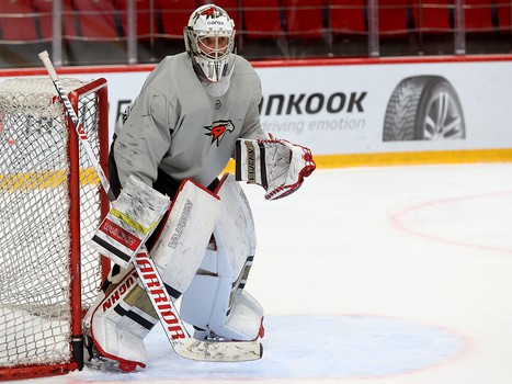 Тренировка «Авангарда» перед выездом