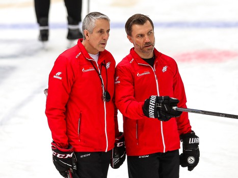 Раскатка «Авангарда» перед четвертым матчем серии с «Барысом»