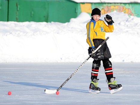 Тренировка под открытым небом